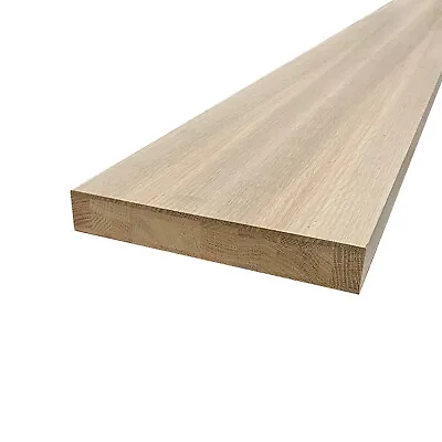 Solid White Oak 4.2m Stair String 32x240x4200mm For Staircase Conversions • £340.88