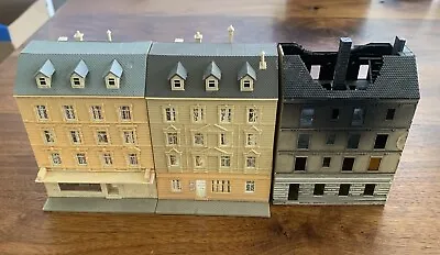 N Scale Pola Buildings Apartment / Store Front With Fire Damage • $45