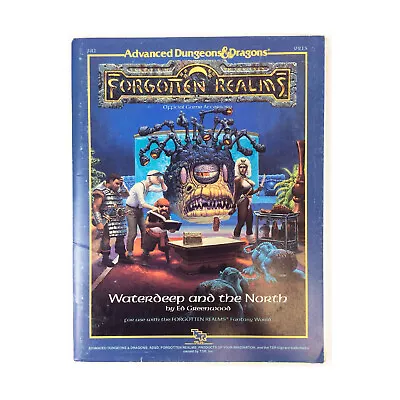 TSR Forgotten Realms Waterdeep And The North (2nd) Fair+ • $40