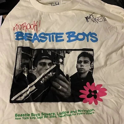 SIGNED 2023 Beastie Boys Square Paul’s Boutique NYC T-Shirt XL 9/9 York Mike Ad • $685.23
