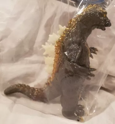 Gigabrain 64 GODZILLA Clear Grey Vinyl W/Glow Fins Sofubi Marmit Popy US Seller • $140