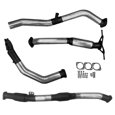 3 Inch Exhaust For Nissan Navara D22 Exhaust 3L 2003 -2015 Cat & Hotdog 409 SS • $1035