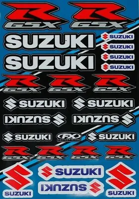 Suzuki GSXR600 GSXR750 GSXR1000 GSXR 600 750 1000 1100  DECALS STICKERS GRAPHICS • $22.95