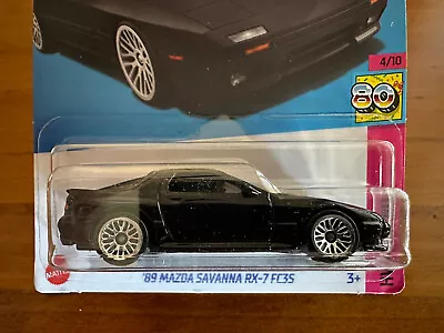 NEW 2023 Hot Wheels ‘89 MAZDA SAVANNA RX-7 FC35 HW THE 80’s Series RARE Racing • $4.50