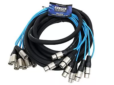 8 Channel 30' Ft Balanced Mic Pro Audio Stage Studio Snake XLR Male To Female • $104.99