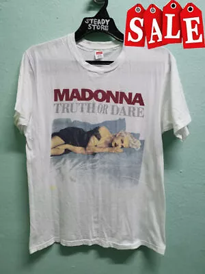 Madonna Truth Or Dare 1991 Retro T Shirt Reprint Classic Style Vtg PP7364 • $16.99