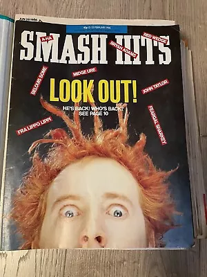 £0.99 • Buy Smash Hits Magazine, 12-25 Feb 1986