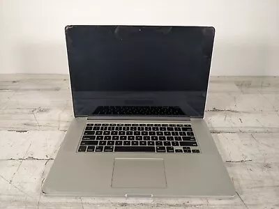 APPLE MACBOOK PRO A1398 I7-4770HQ @ 2.2 GHz 16GB RAM NO HDD/OS- (FOR PARTS) • $99.98