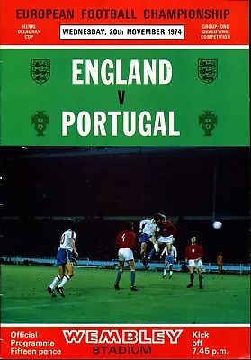 £1.50 • Buy B5 England V Portugal 20.11.74 European Championship Qualifying Group 1