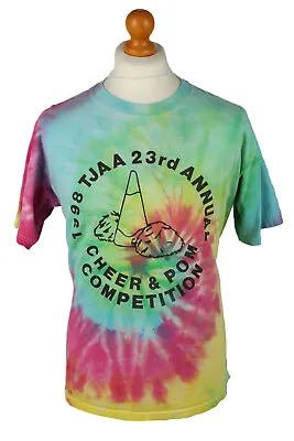 £7.95 • Buy Tie Dye T Shirt Tee Hipster Indie Retro 90s Peace Festival Summer Size L-TS571