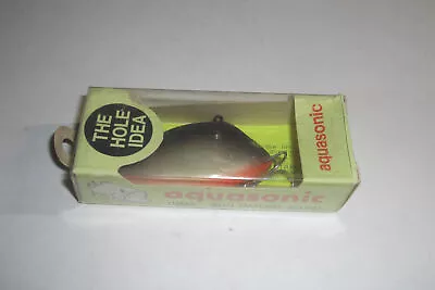 Chatterbox Lure In Black/bone/orange Belly In Box By Aquasonic Of Texas • $9.99
