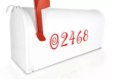 Mailbox Magnet (Partial Cover) Address Numbers • $8.95