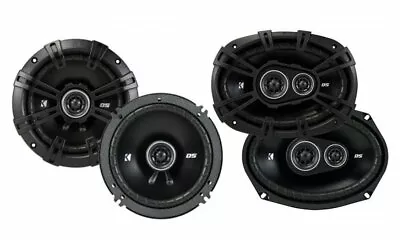 Kicker 43DSC6504 6.5  & 43DSC69304 6x 9  Coaxial Car Audio Speaker Package • $166.90