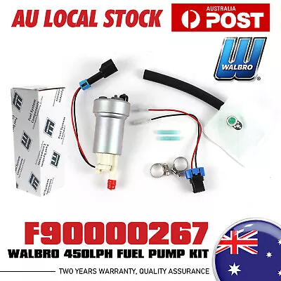 Walbro 460lph E85 Fuel Pump Kit F90000267 Ford Falcon BA BF FG XR6 Turbo V8 AU • $168.99