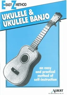 $14.95 • Buy Ez Method Ukulele Blue (Softcover Book)