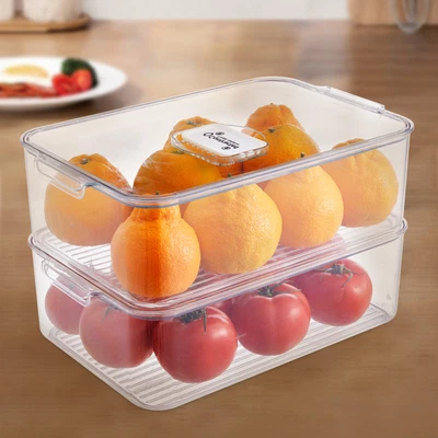 $28.99 • Buy Food Storage Container Large 7L For Kitchen, Vacuum Seal Food Storage Bin W/ Lid