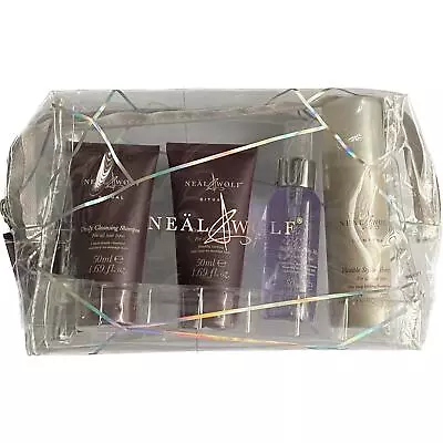 Neal & Wolf Ritual Travel Set-Shampoo Conditioner Rapid Blow Dry Spray Hairspray • £19.95