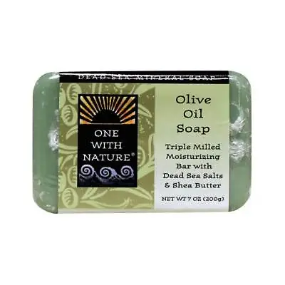 One With Nature Dead Sea Minerals Triple Milled Bar Soap - Olive Oil 7 Oz Bar(S) • $7.38