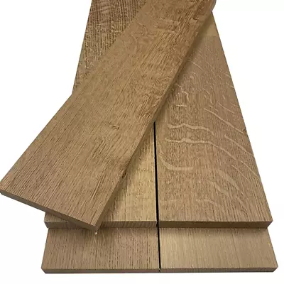 1 In. X 6 In. X 6 Ft. Quarter Sawn White Oak S4S Board 2 Pack Decay Resistant • $173.32