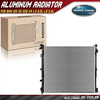 New Radiator Without Oil Cooler For BMW G01 X3 G02 X4 2018-2023 L4 2.0L L6 3.0L • $119.99