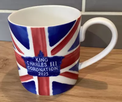 Marks & Spencer King Charles III Coronation 2023 Union Jack Mug Cup M&S • £9.99