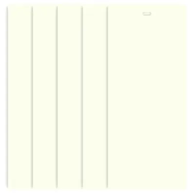 Off White Vertical Blind Slats Vanes Replacement Blinds Sliding Door 94.5 X 3.5  • $15.95