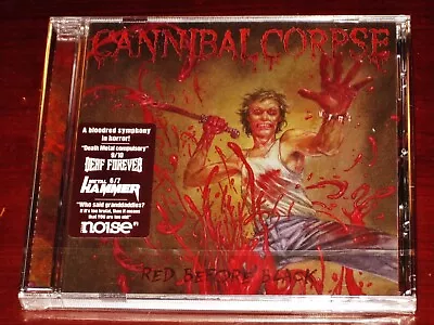$18.95 • Buy Cannibal Corpse: Red Before Black CD 2017 Metal Blade Germany 3984-15530-0 NEW