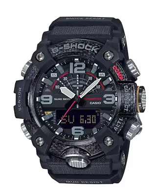 G-Shock Casio Master Of G Mudmaster Carbon Core Guard Black GGB100-1A Ne'w • $29.99