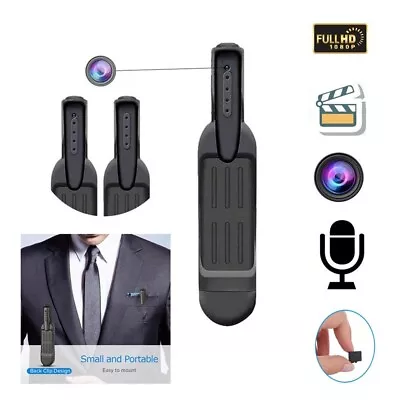 £14.93 • Buy Mini Cam DVR Pocket Pen Camera 1080P HD Camcorder Hidden Security Video Recorder