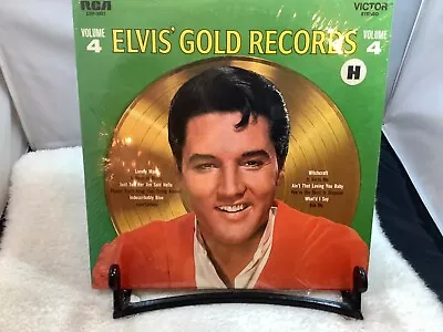 Elvis Presley Elvis' Gold Records Volume 4 Vintage Sealed Vinyl LP New NOS • $21.50