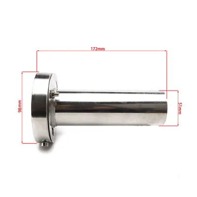 4inch Universal Insert Removable Stainless Steel Exhaust Silencer Muffler Killer • $18.99