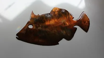 Niger Trigger Fish - Metal Wall Art - Copper 8  X 4 1/2  • $21.98