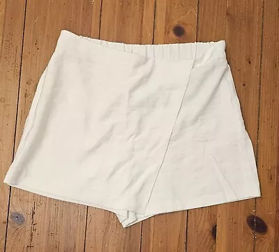 NWT Zara White Skort Size LARGE 1971/026/251 • $15