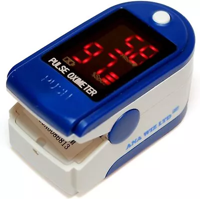 Pulse Oximeter LED Display - Finger With Accessories • £27.95