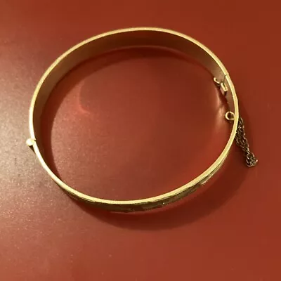 9ct Rolled Gold Bangle Used Vintage • £60