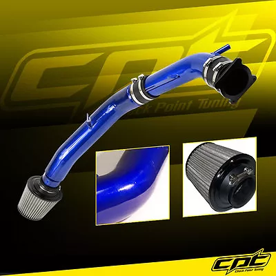 For 03-07 G35 3.5L V6 Manual Blue Cold Air Intake + Stainless Steel Air Filter • $71.16