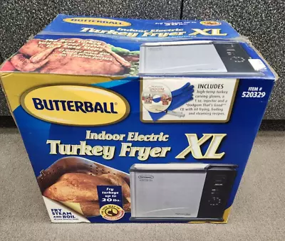 Butterball Indoor Electric Turkey Fryer XL #52039 Open Box NICE!! - • $99.99