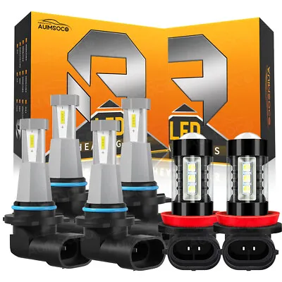 For Honda Odyssey EX LX Mini 2005-2010 6000K LED Headlights Bulbs + Fog Lights • $69.99