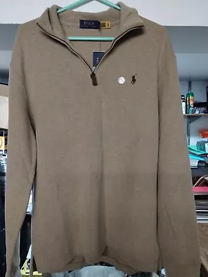 Ralph Lauren Polo Quarter Zip Sweatshirt • $21