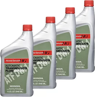 4x Honda Acura  Genuine Automatic Transmission Fluid ATF DW-1 08200-9008 • $44.88