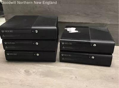 Lot Of 5 Xbox 360 E Consoles Only Tested And Updated No HDD P/R • $30