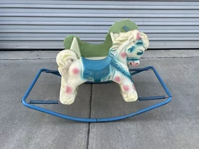 Vintage 1950s Wonder Horse Shoo-Fly Childs Riding Bouncing Rocking Spring Horse • $139.99