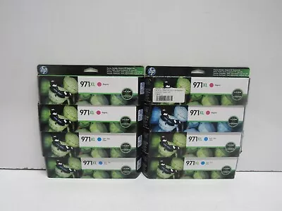 Lot Of 8! Genuine Hp 971xl (cn626am/cn627am) High Capacity Ink Cartridge • $79.99