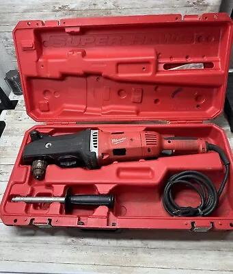 Milwaukee 1680-20  1/2  Super Hawg Corded Drill With Carrying Case Tested 👍 • $140