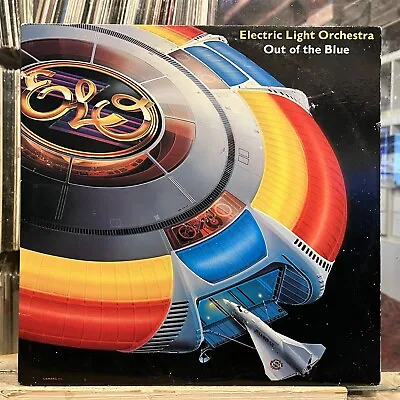 [ROCK/POP]~EXC 2 DOUBLE LP~ELECTRIC LIGHT ORCHESTRA~ELO~Out Of The Blue~{1977} • $26