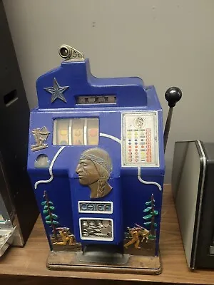 1935 Jennings Mechanical 5 Cent Slot Machine • $3195