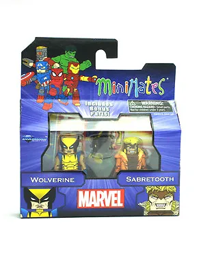 Marvel Minimates Wolverine & Sabretooth Greatest Hits Series 1 X-Men New In Box • $17.05