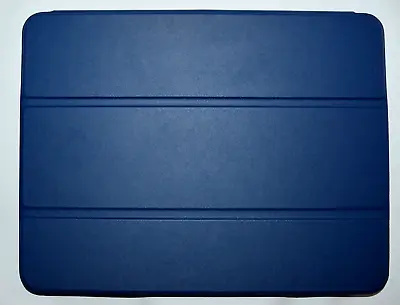 MOKO Slim Navy Blue Folding Case For IPAD Smart Cover  *NEW* • $8.99