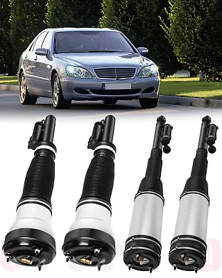 4PCS Front & Rear Air Suspension Shock Strut For Mercedes W220 S430 S500 S65 AMG • $439.99