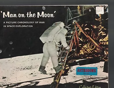 Man On The Moon A Picture Chronology Of Man In Space Exploration 1969 • $16.18